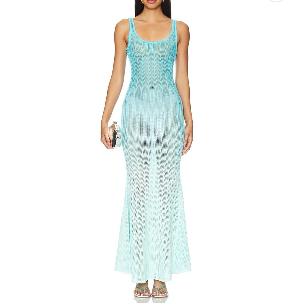 Lovers & Friends Katrina Mesh Maxi Dress